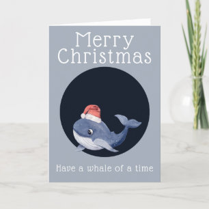 Los saludos de Navidad tienen una ballena