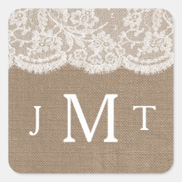 Los sellos de la colección de Bodas Burlap & Lace