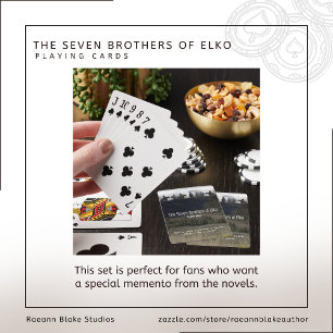 Los siete hermanos de Elko jugando a las cartas