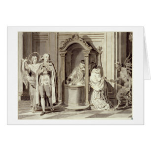 Los siete sacrificios: Confesión, 1779 (pluma, mar