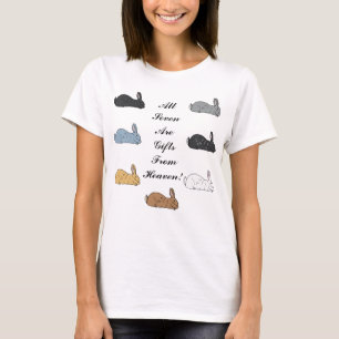 Los siete son regalos de la camiseta de las