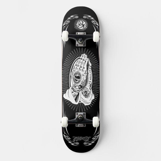 Los Skateboards Formas Rezan Por Mí. (Anverso)