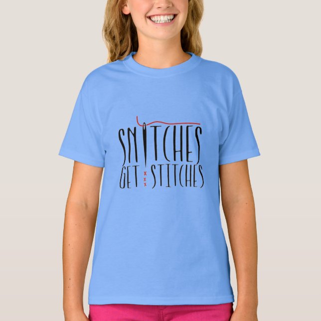 Los Snitches Reciben Camiseta (Anverso)