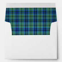Los sobres Boda de Keith Tartan