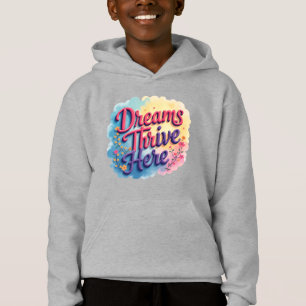 Los sueños prosperan aquí - Resumen vibrante y asc