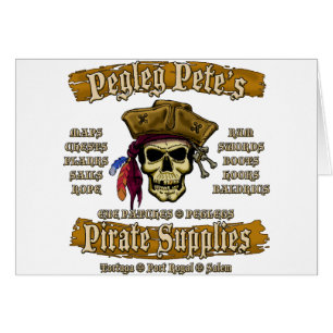 Los suministros piratas de Pegleg Pete