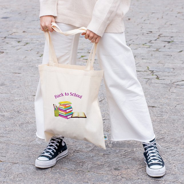 Los suministros vuelven a la bolsa de la escuela (Subido por el creador)