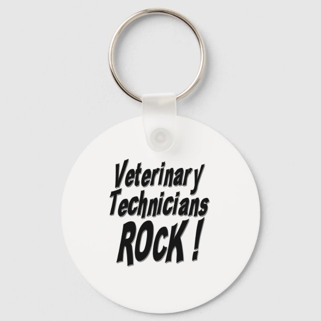 ¡Los técnicos veteranos rompen! Llavero (Anverso)