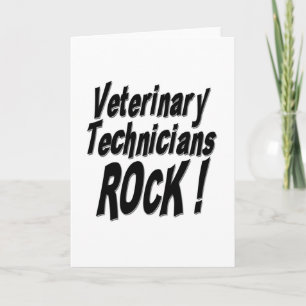 ¡Los técnicos veteranos rompen! Tarjeta de felicit