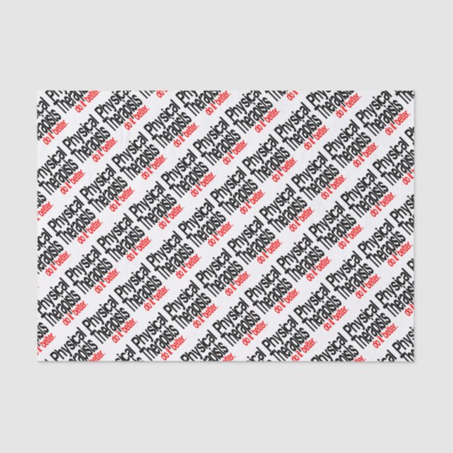 Los Terapistas Físicos Lo Hacen Mejor Papel De Tej (Anverso)