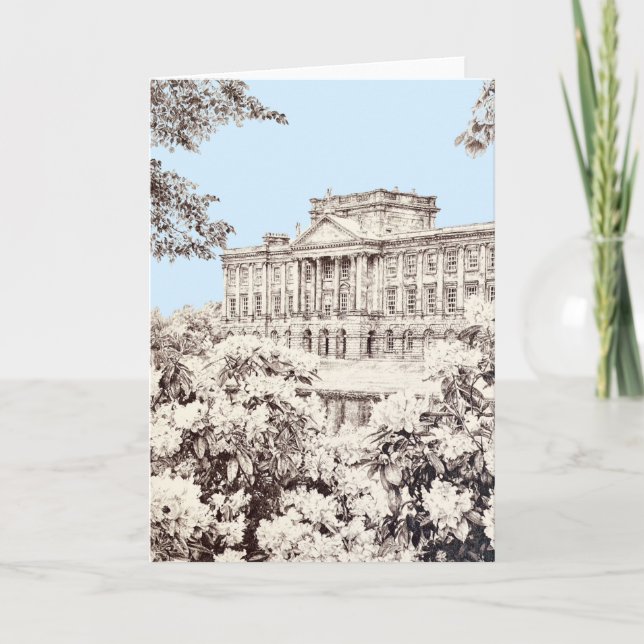 Los terrenos de Pemberley - Tarjeta de agradecimie (Anverso)