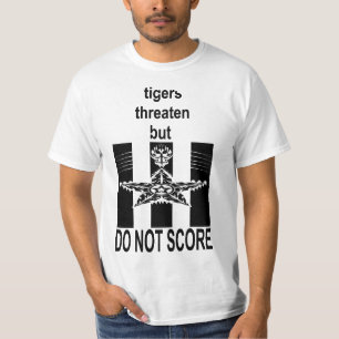 Los tigres amenazan pero no anotan camisetas