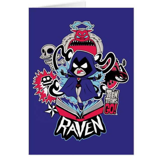 ¡Los titanes adolescentes se van! | Gráfica Raven  (Frente)