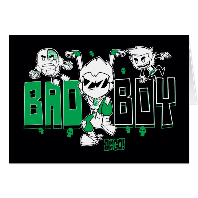 ¡Los titanes adolescentes se van! | Robin "Bad Boy (Anverso (Horizontal))