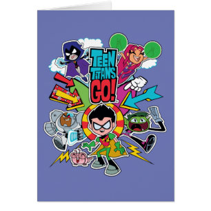 ¡Los titanes adolescentes van! gráfico de la