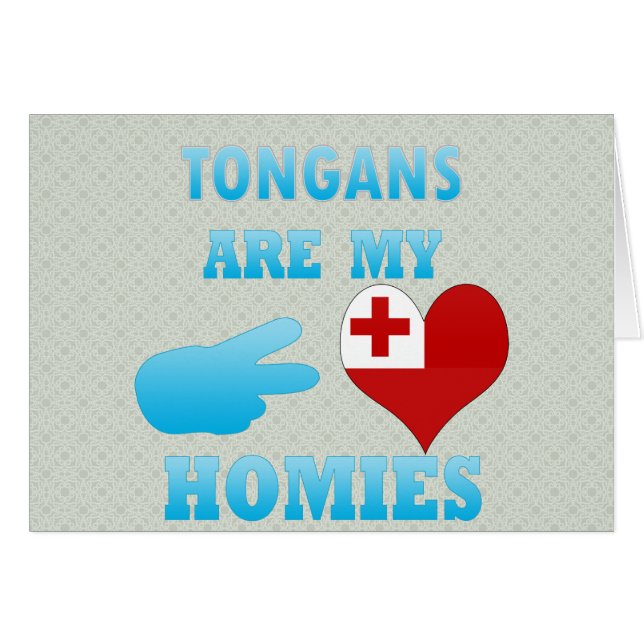 Los tonganes son mis hogares (Anverso (Horizontal))