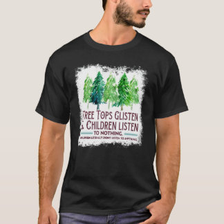 Los Tops De Árbol Escuchan Y Los Niños No Escuchan