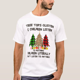 Los Tops De Árbol Escuchan Y Los Niños No Escuchan