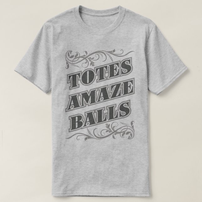 Los totes sorprenden la camiseta divertida del (Diseño del anverso)