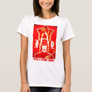 Los trabajadores de la camiseta del mundo unen