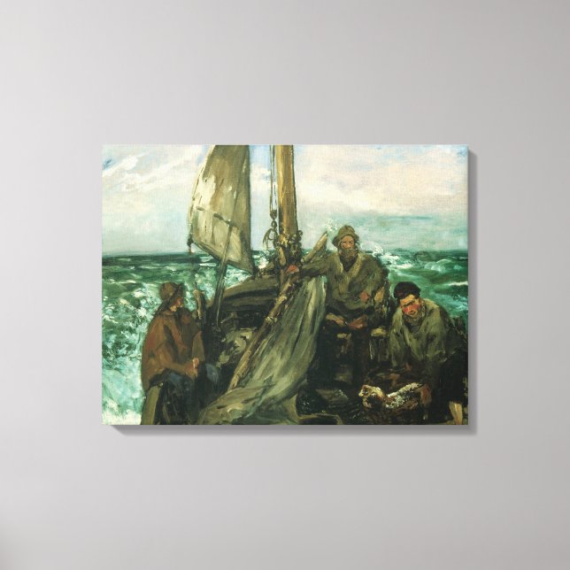 Los trabajadores del mar de Edouard Manet, Arte Vi (Anverso)