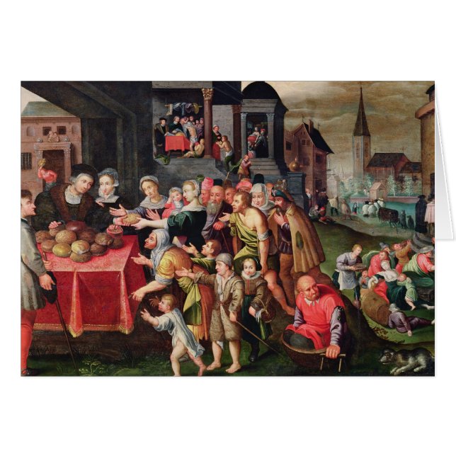 Los trabajos de la misericordia (Anverso (Horizontal))