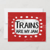 Los trenes son mi tarjeta de felicitación de merme