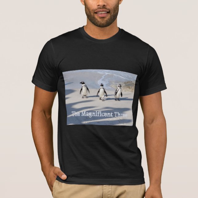 Los Tres Magníficos. Camiseta (Anverso)