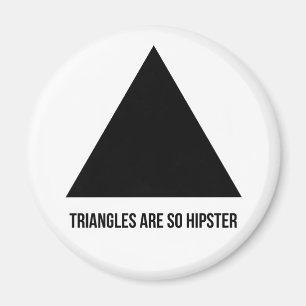 los triángulos son un imán hipster