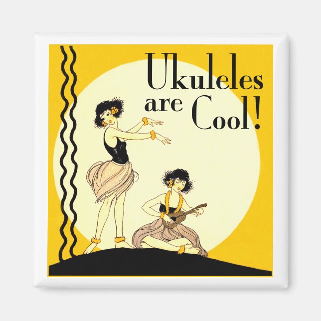 ¡Los Ukes son Guay! Imán (Frente)