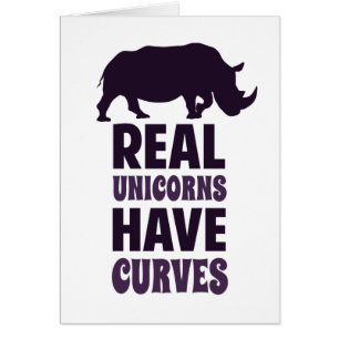 Los unicornios reales tienen curvas