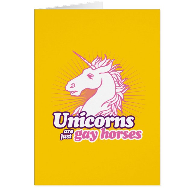 LOS UNICORNIOS SON APENAS CABALLOS GAY (Frente)