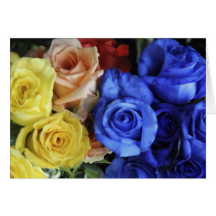 Los variados ramos de rosas