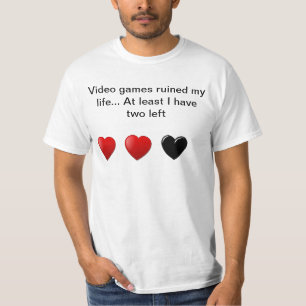 Los videojuegos arruinaron mi camiseta de la vida