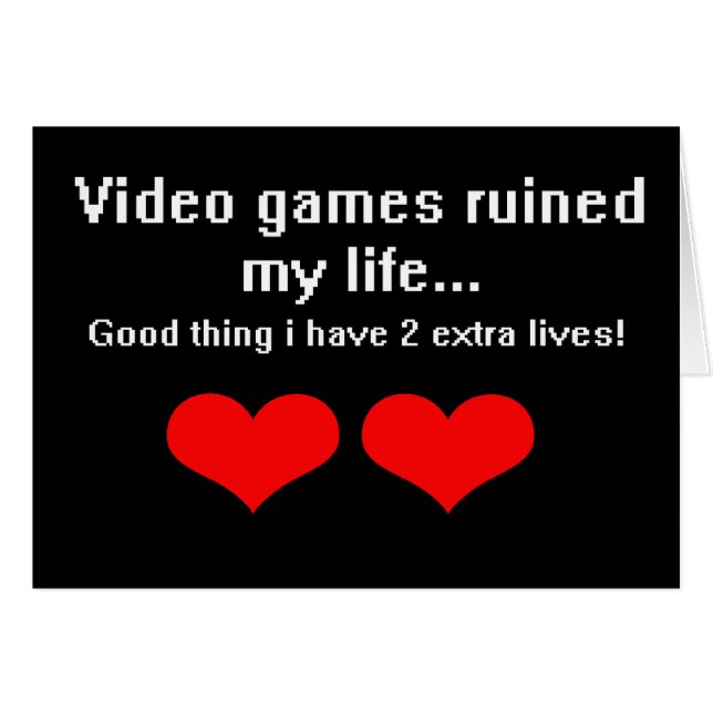 Los videojuegos arruinaron mi vida… (Anverso (Horizontal))
