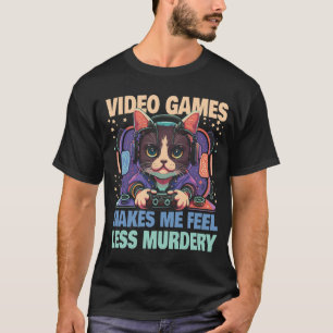 Los videojuegos me hacen sentir menos Camiseta de