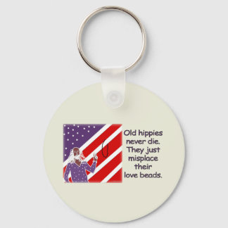 Los viejos hippies nunca mueren... Llavero
