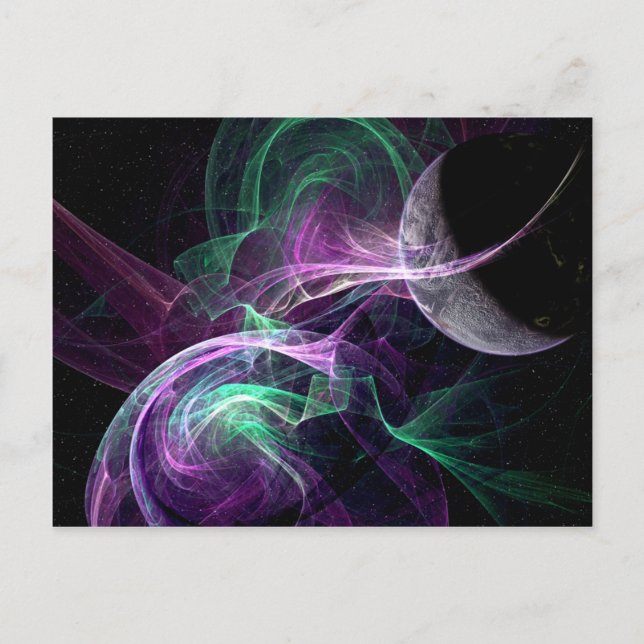 Los vientos solares adoptan la postal (Anverso)