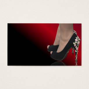 Los zapatos de una mujer agradable