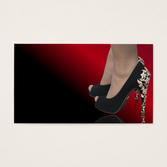 Los zapatos de una mujer agradable (Frente)