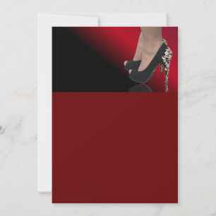 Los zapatos de una mujer agradable