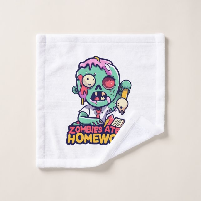 Los zombies se comieron mi tarea (Toallita)