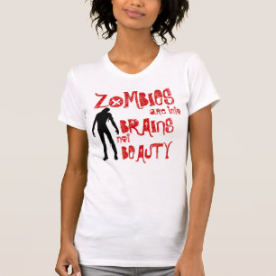 Los zombis están en las camisetas sin mangas de l