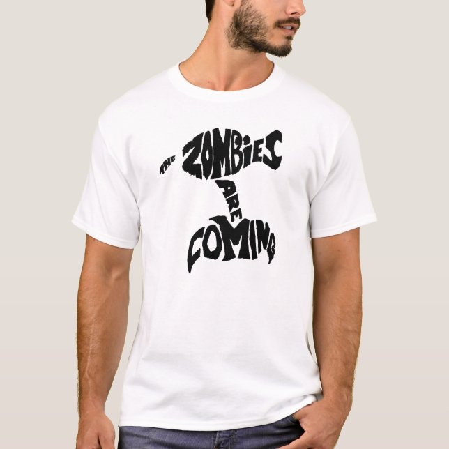 Los zombis son camisa de la TD-Fan que viene (Anverso)