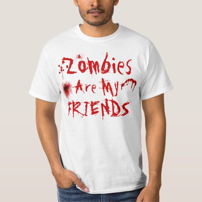 Los zombis son mi camisa de los amigos (Anverso)