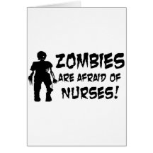 Los zombis tienen miedo de enfermeras