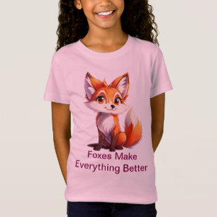 Los zorros lo hacen todo mejor - Camiseta animal