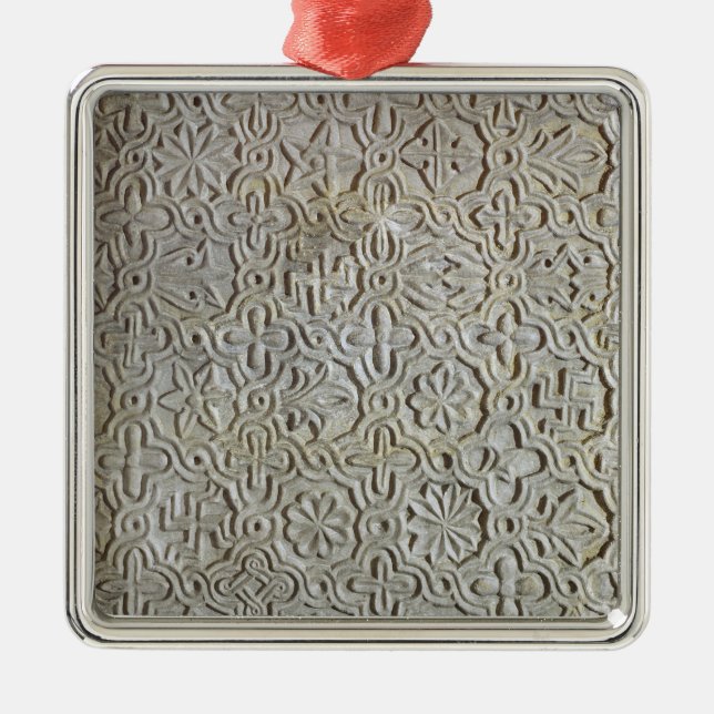 Losa bizantina con la decoración cruciforme, (Frente)