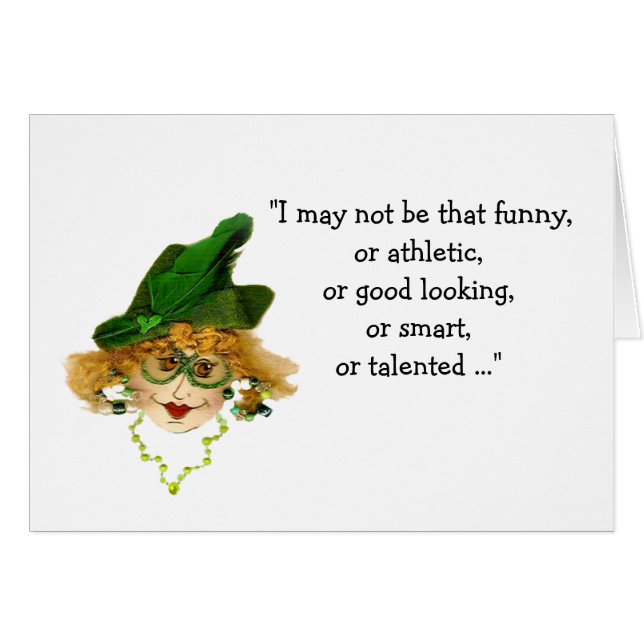 Losing My Mind Whimsical Lady (Anverso (Horizontal))