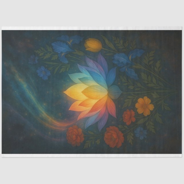 Lot radiante en papel de deluxación brillante cósm (Anverso)